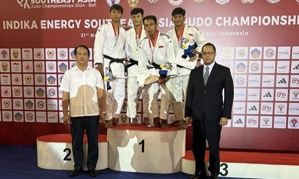 Vietnam top Southeast Asia Judo Championships 2024 medal tally